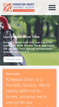 Mobile Screenshot of kingstonunity.co.uk